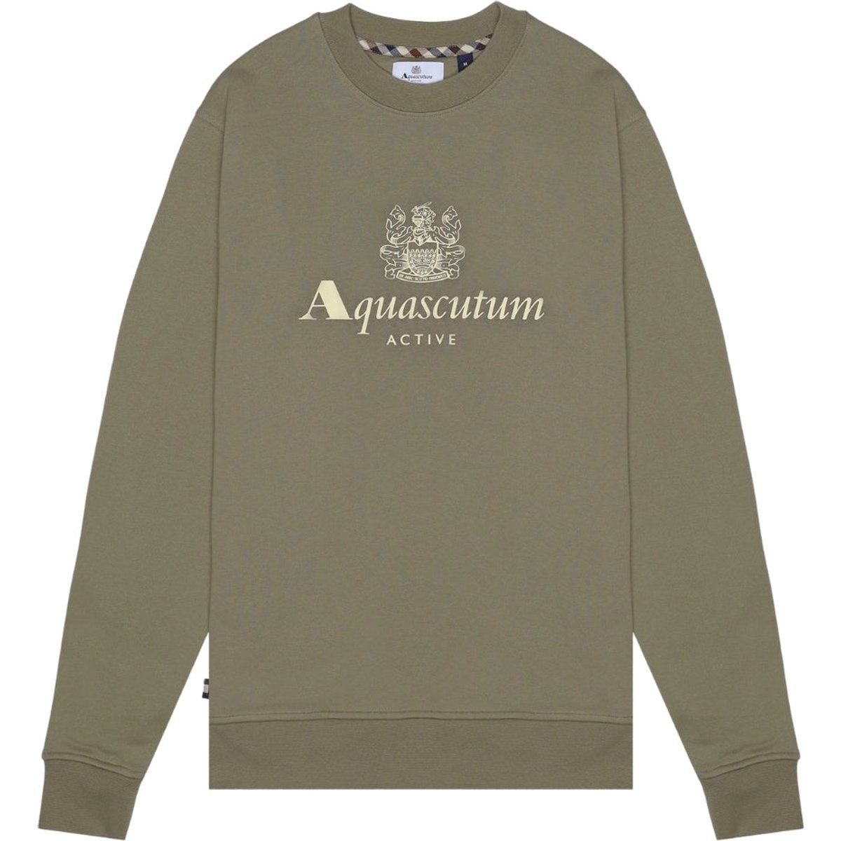 Baumwoll-Sweatshirt mit Logo-Print