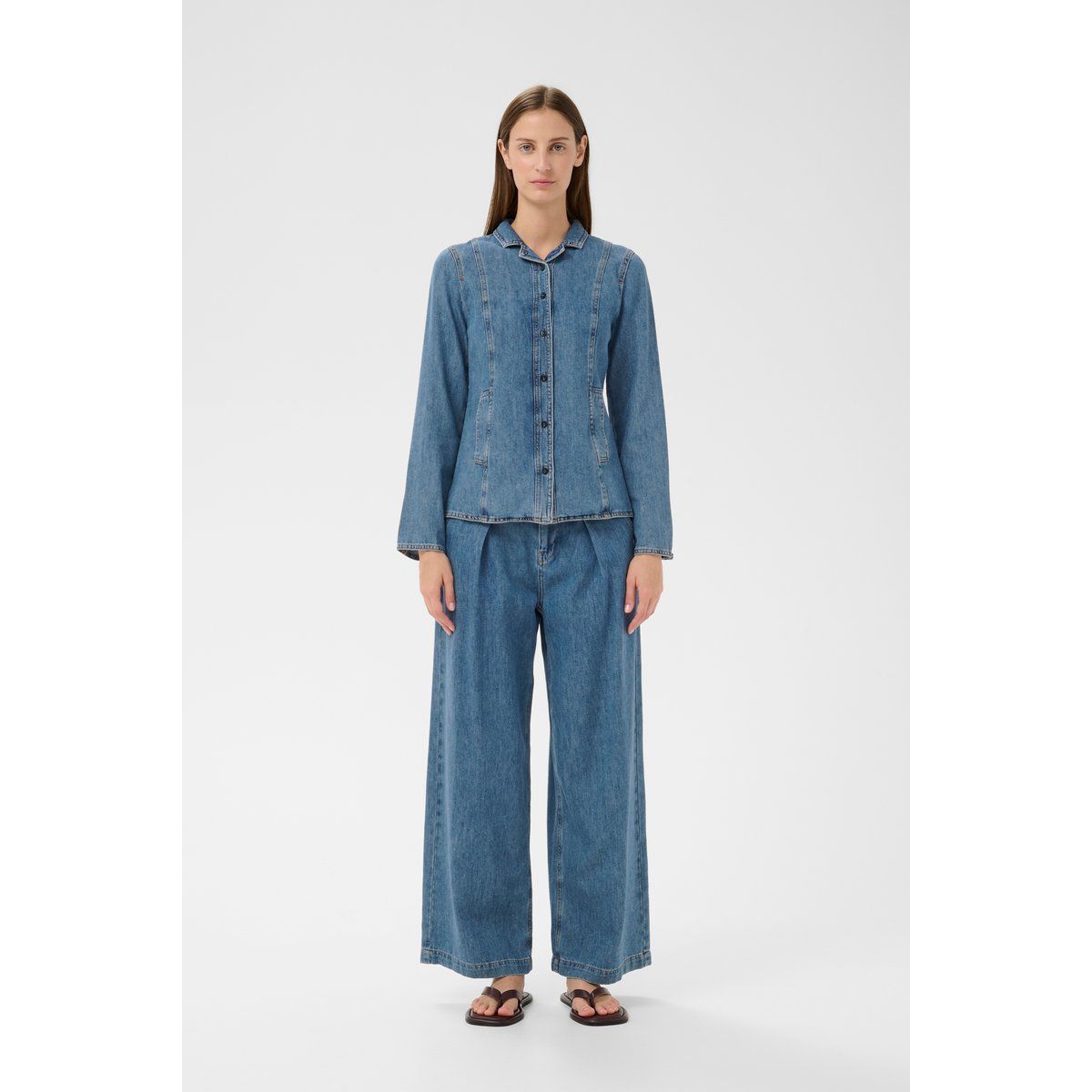 Jeanshemd DOPHINAIW Jeanshemd Fitted