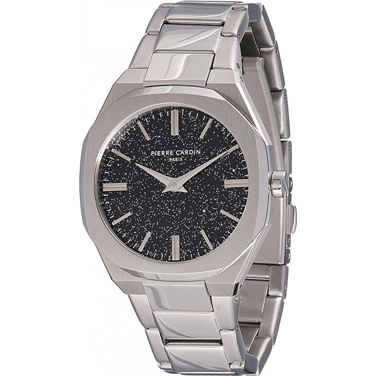 Pierre Cardin Edelstahl Damenarmbanduhr