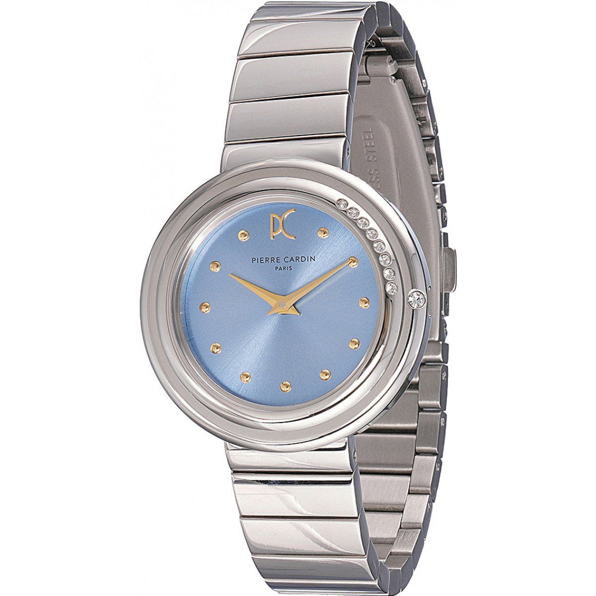 Pierre Cardin Damen Edelstahluhr
