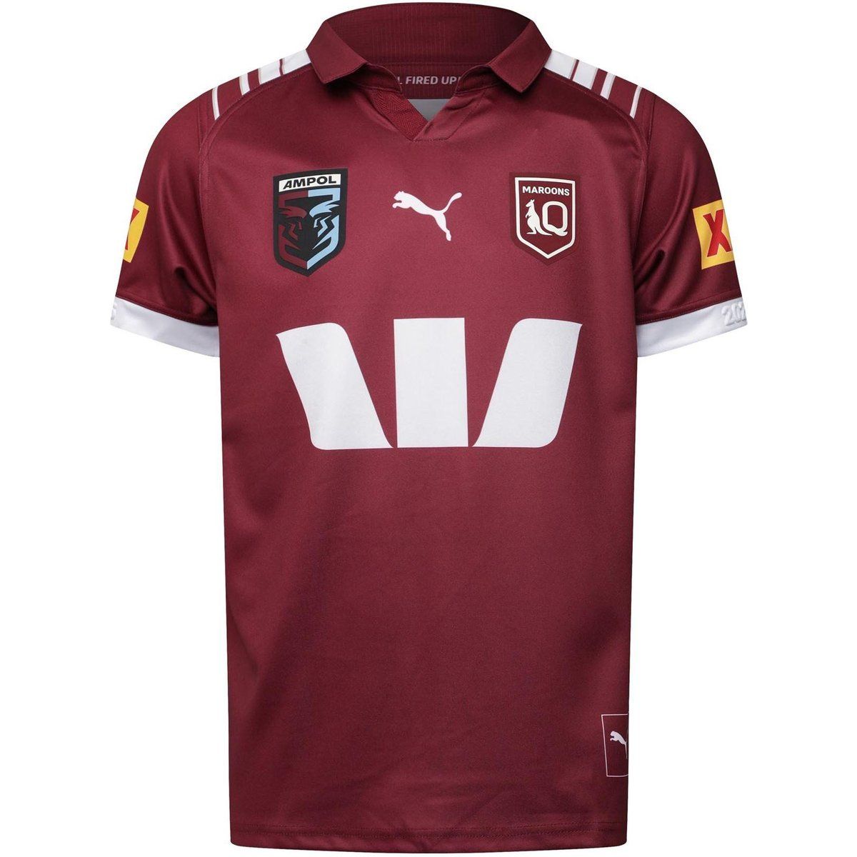 Herren Burgunderrot Kurzarm Trikot