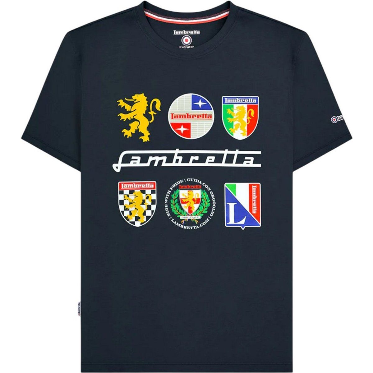 Herren Heritage Logo Grafik T-Shirt
