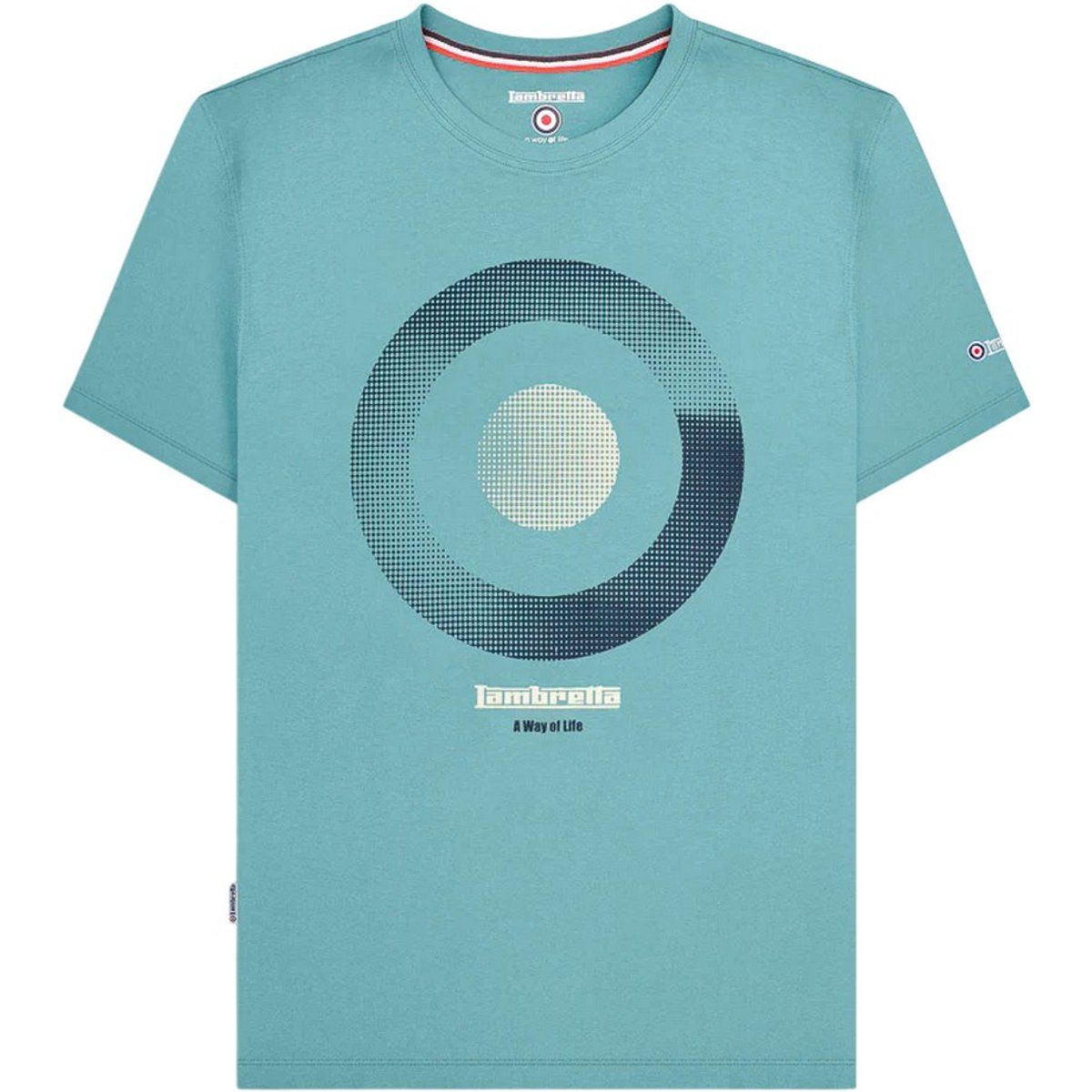 Herren T-Shirt mit Grafikdruck und Rundhalsausschnitt