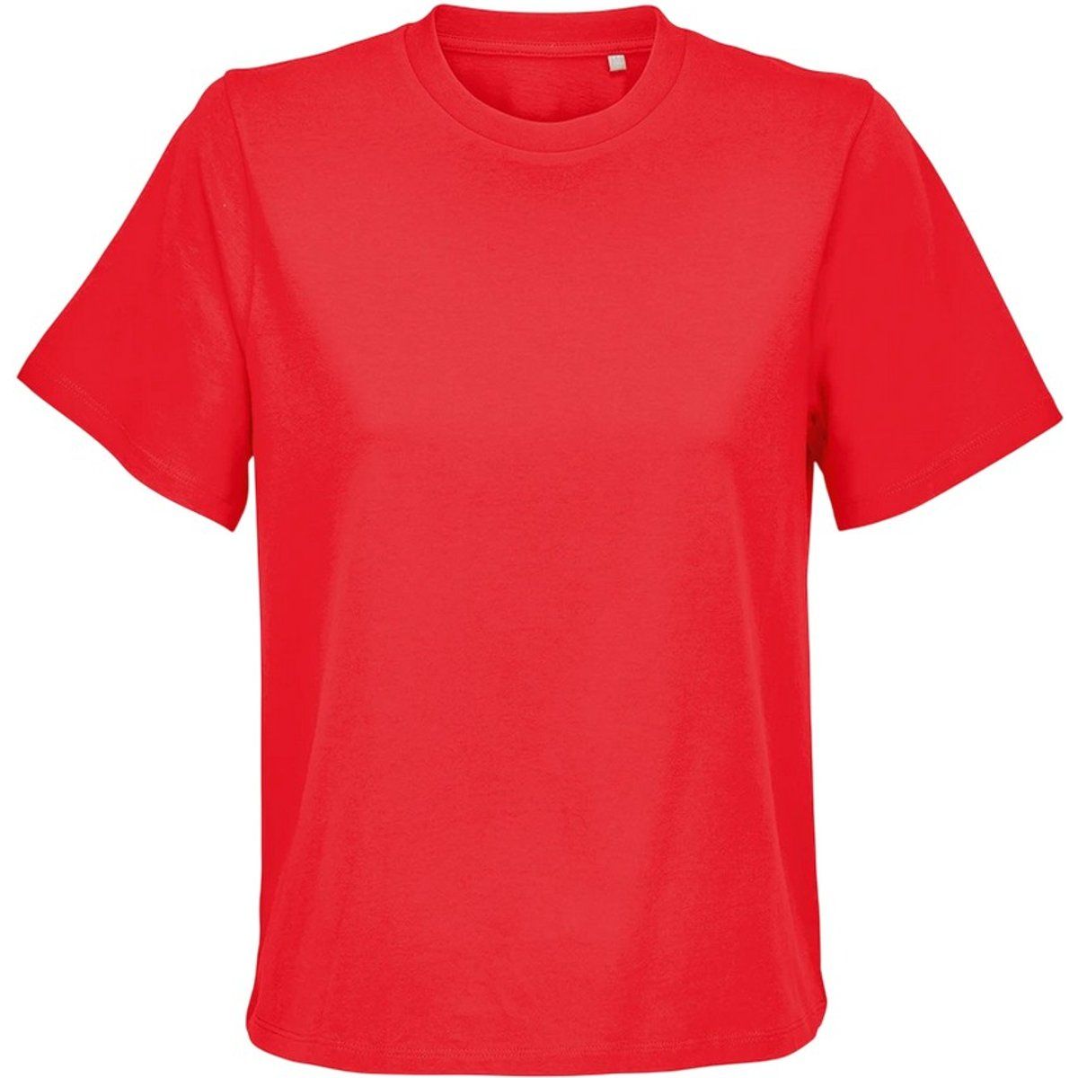 Leuchtend Rotes T-Shirt aus Bio-Baumwolle