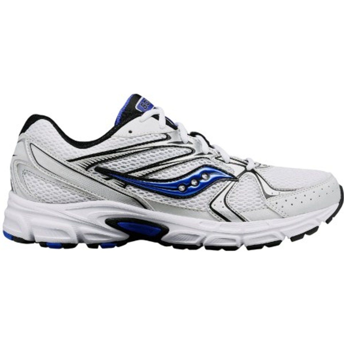 Unisex Laufschuh in Weiß und Blau