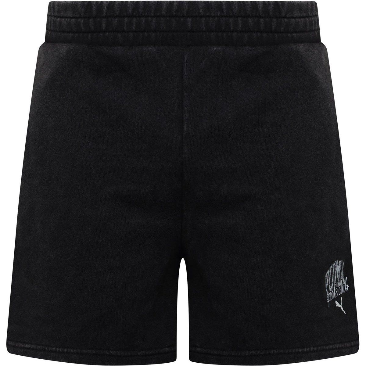 Herren Schwarze Sports Club Shorts