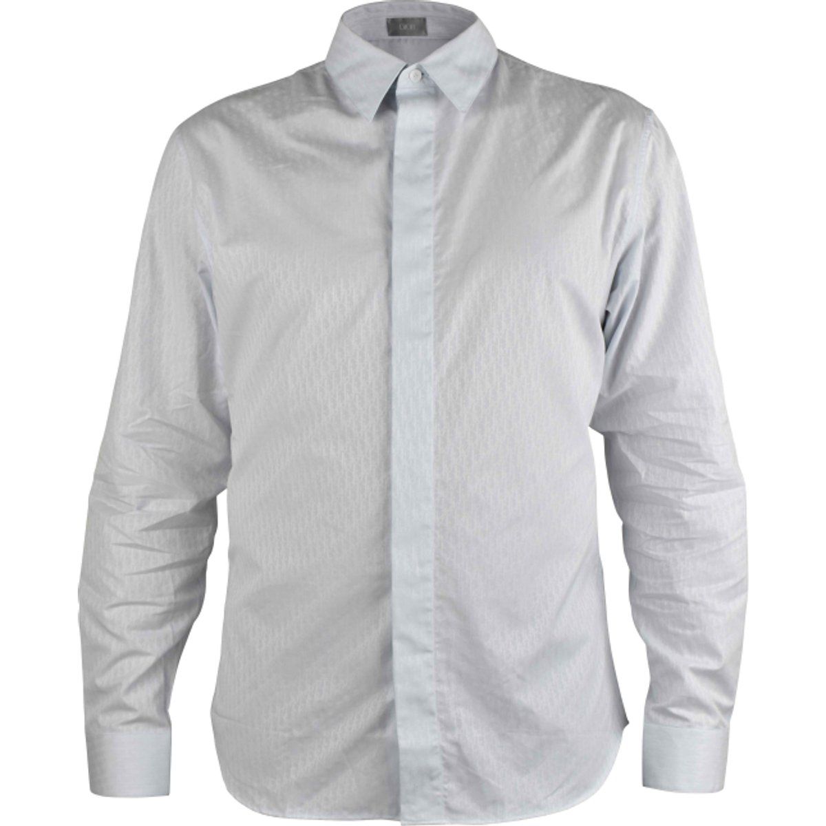 Klassisches Hemd mit Oblique-Muster