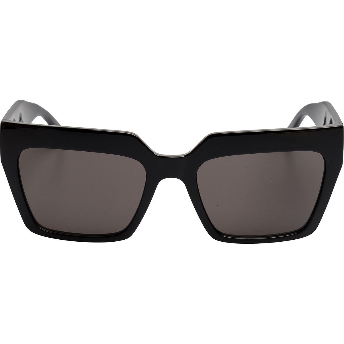 Weite, geometrische Sonnenbrille