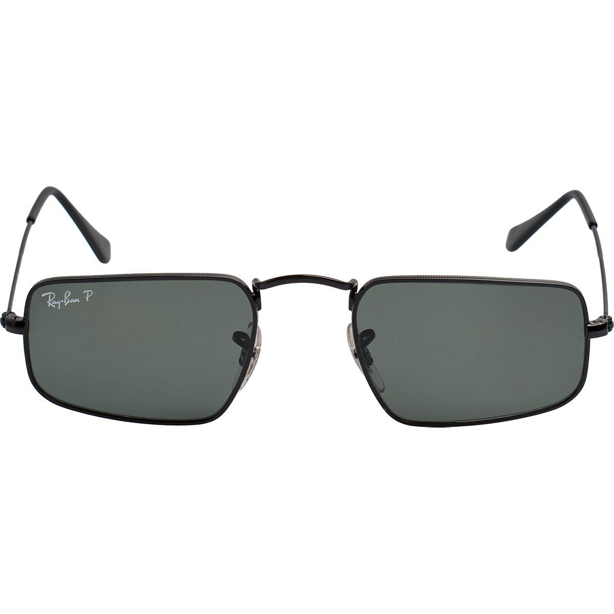 Rechteckige Sonnenbrille mit Metallrahmen