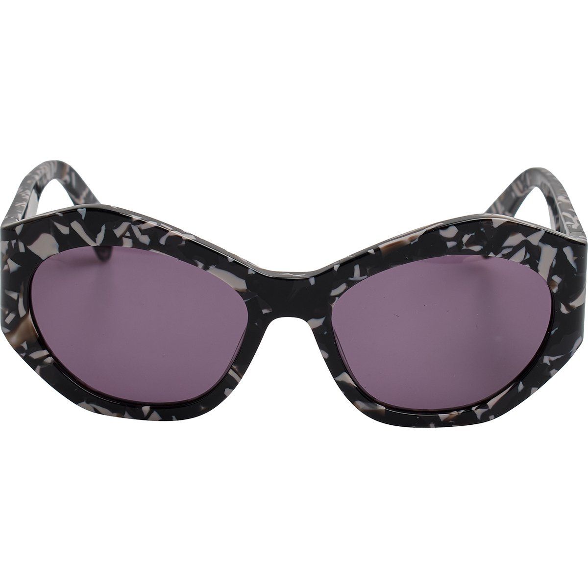 Katzenaugen-Sonnenbrille aus Acetat