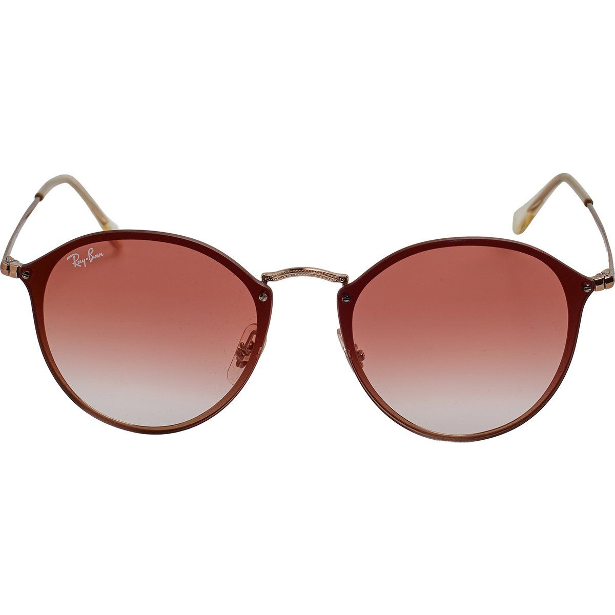 Runde Sonnenbrille mit Farbverlaufsgläsern