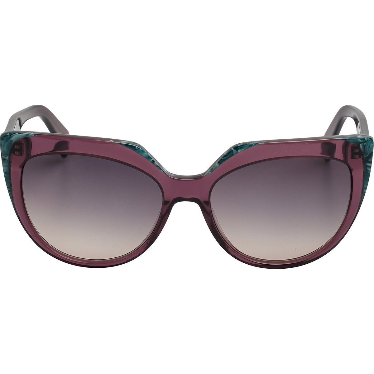 Katzenaugen-Sonnenbrille mit Acetatrahmen