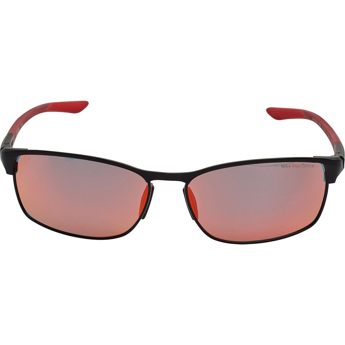 Rechteckige moderne Metall Sonnenbrille