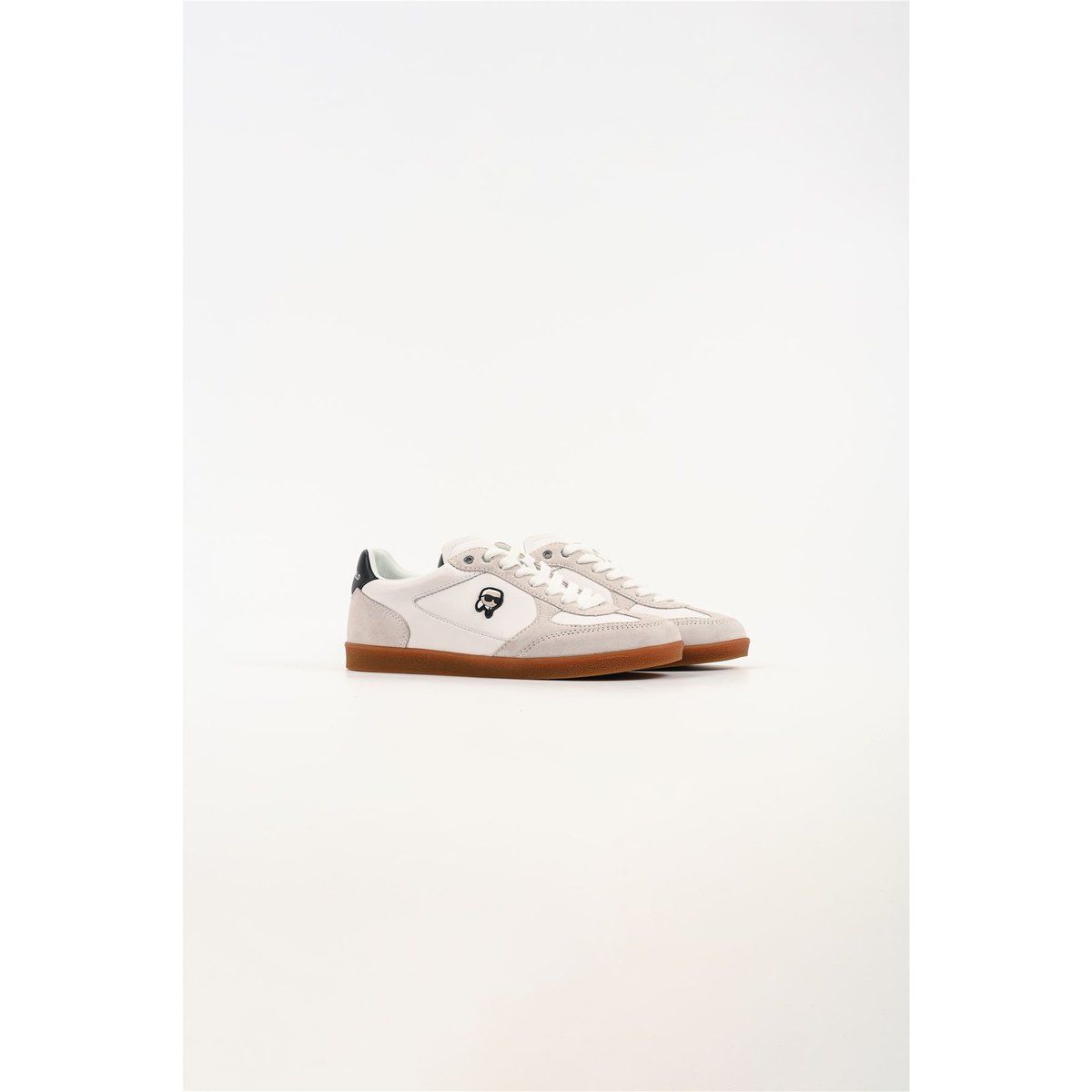 Karl Lagerfeld Kandidate NFT Leder Damenweiße Sneakers