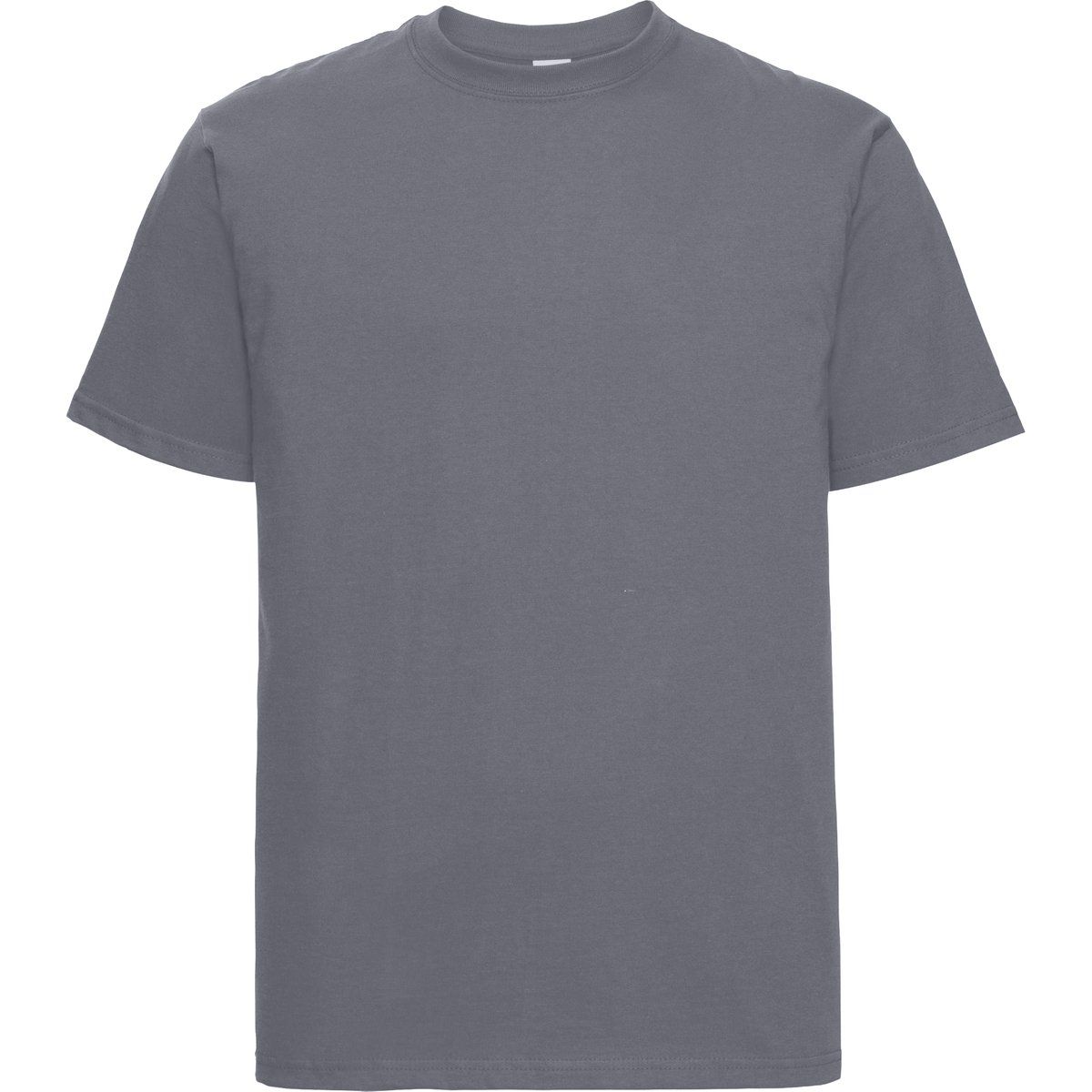 Klassisches schweres Baumwoll-T-Shirt mit Rundhalsausschnitt