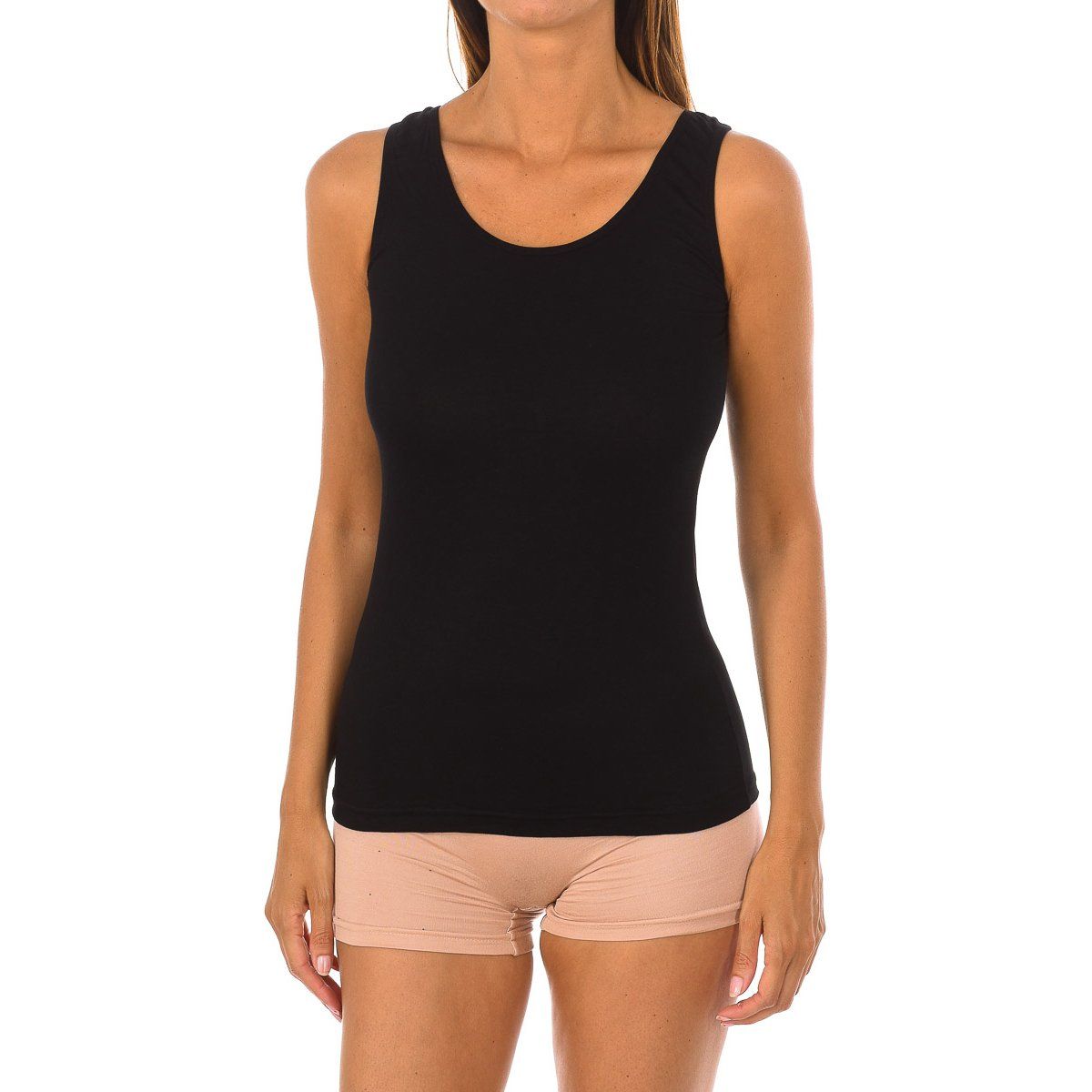 Damen Bambus Tank Top mit breiten Trägern