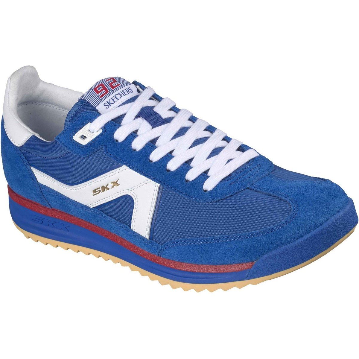 Skechers SKX 92 Spective Leder Herren Blau/Multi Sneaker