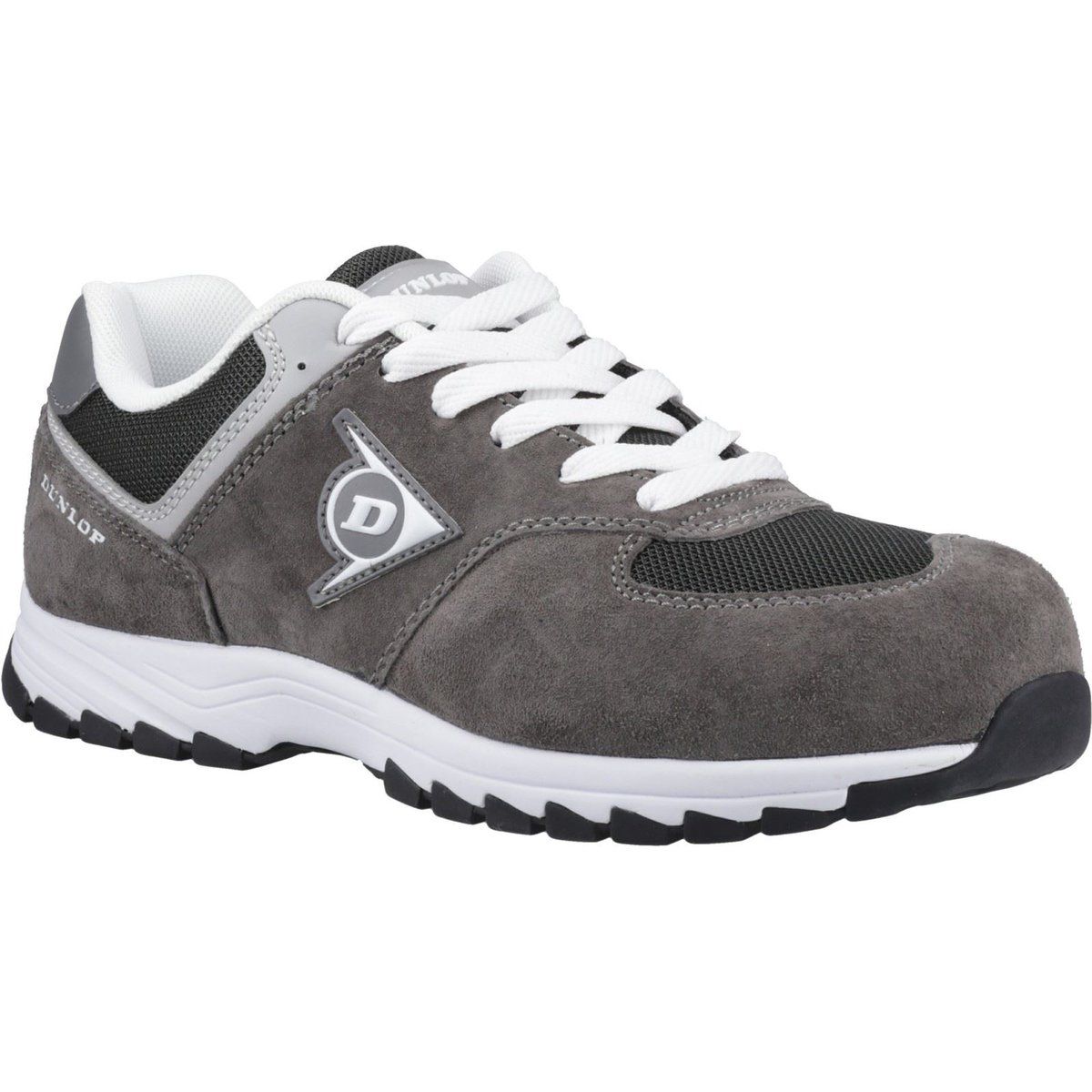 Dunlop Arrow Wildleder Herren Sicherheitsbeauftragte in Anthrazit/Grau