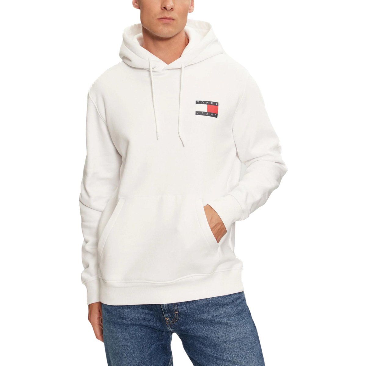 Herren Klassischer Logo-Pullover Hoodie