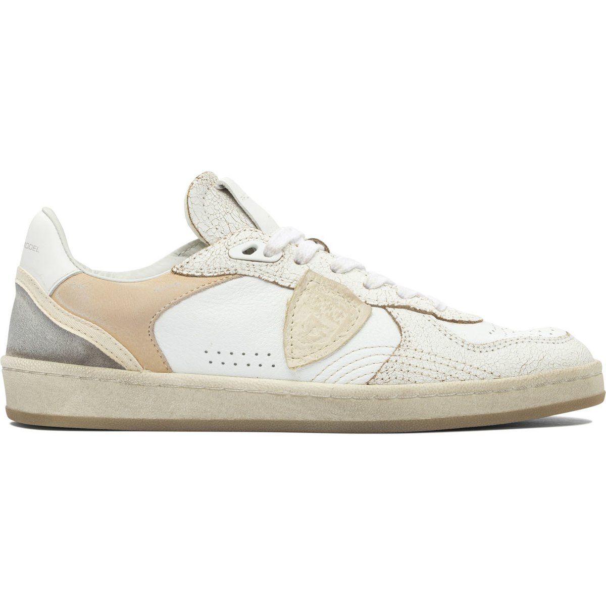 Vintage-inspirierte Leder-Sneakers