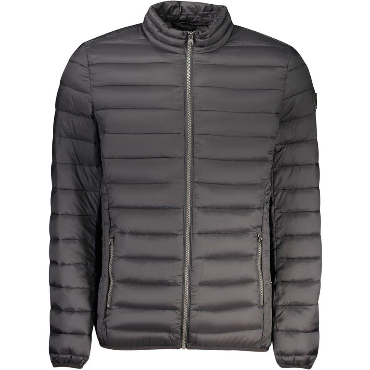 Leder Bikerjacke mit silbernem Zubehör