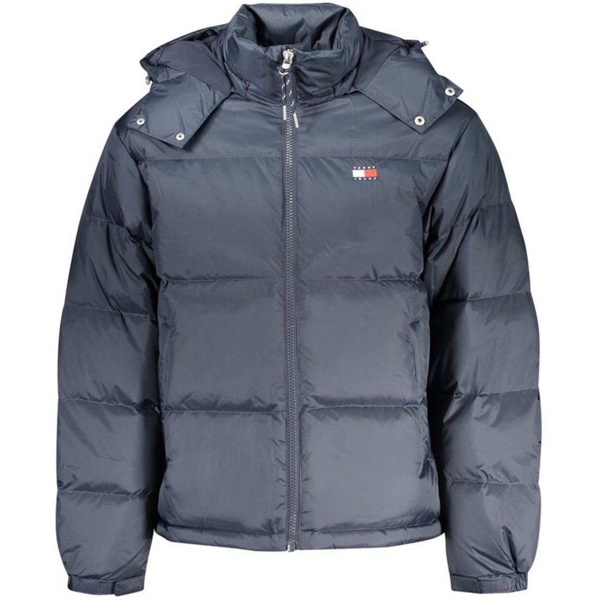 Hochgeschnittene weite Denim-Jeans