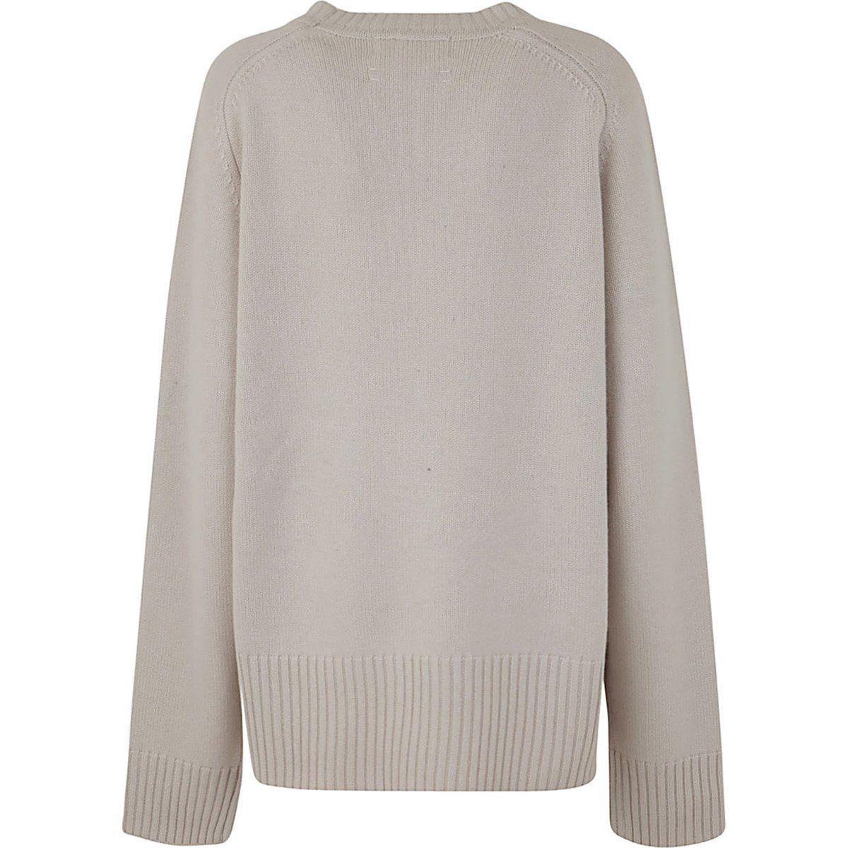 Oversized Strickpullover mit Rundhalsausschnitt