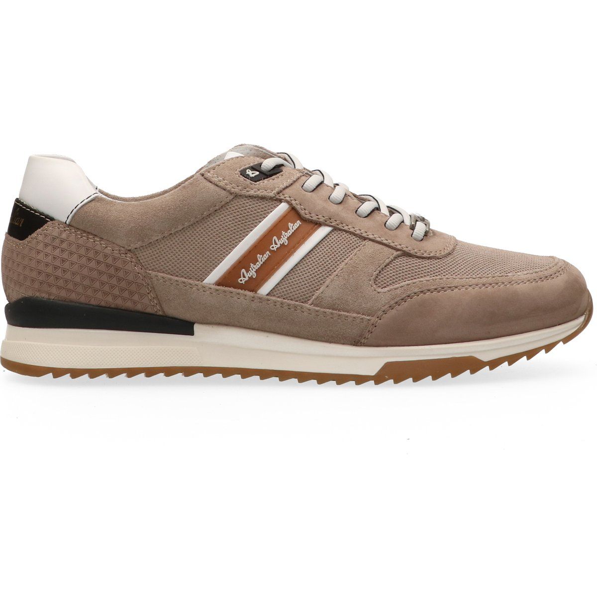 Beige Retro Laufschuh Sneaker