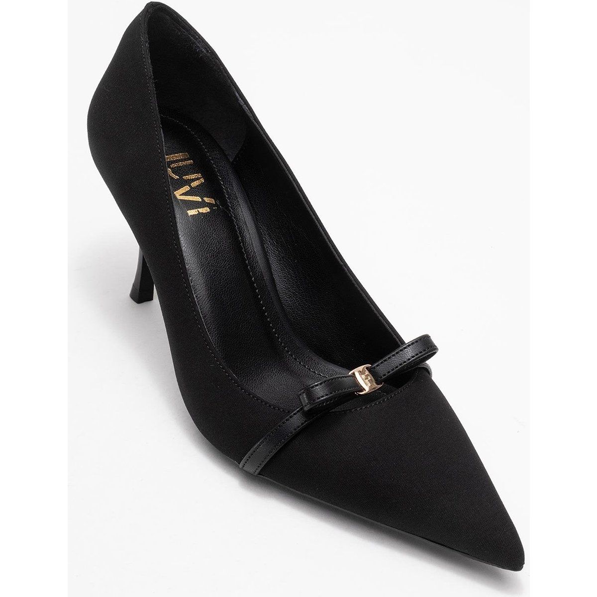 Annie Schleife Spitzer Zehenbereich Pumps