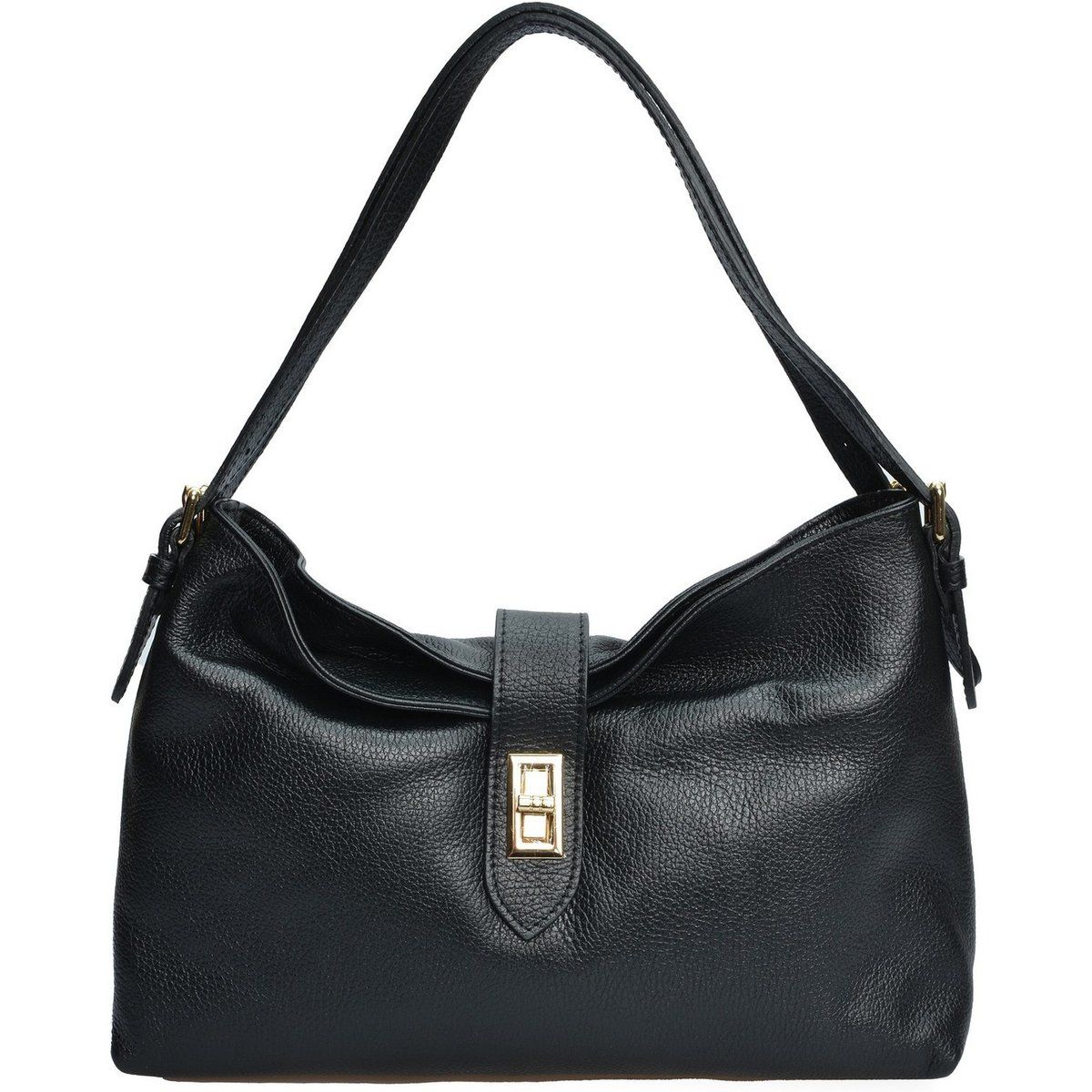 Elegante Leder-Schultertasche