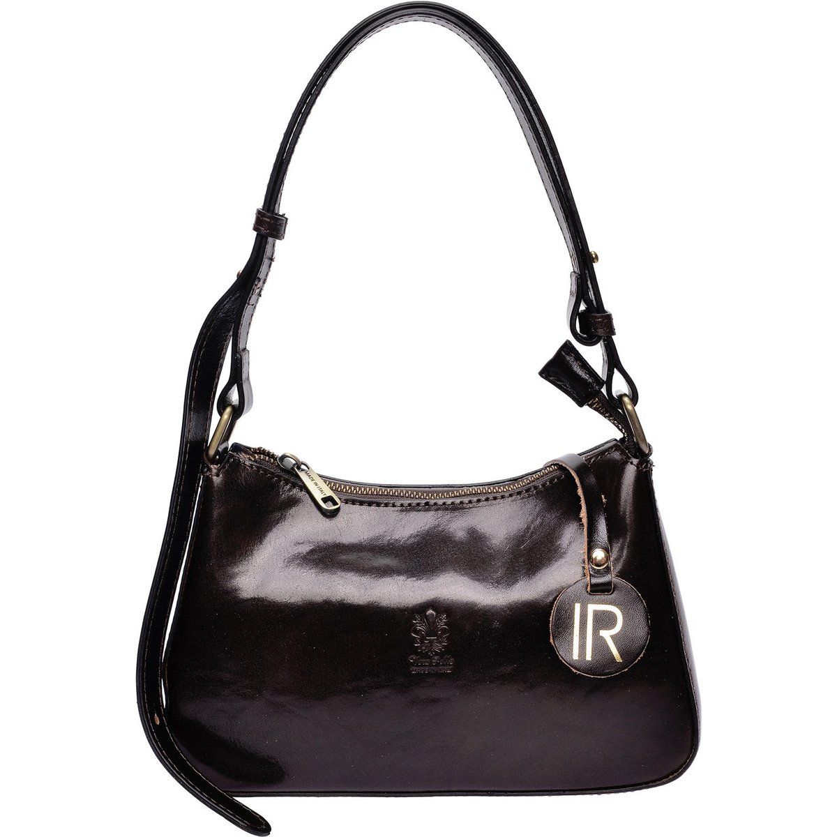 Elegante Leder-Schultertasche