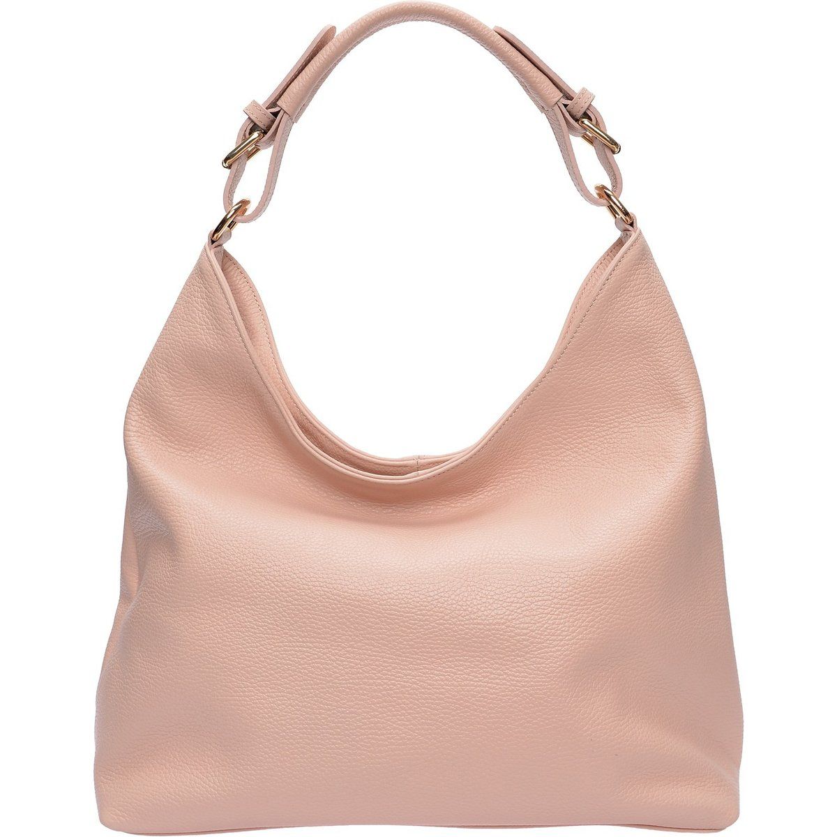 Elegante Hobo Schultertasche aus Leder