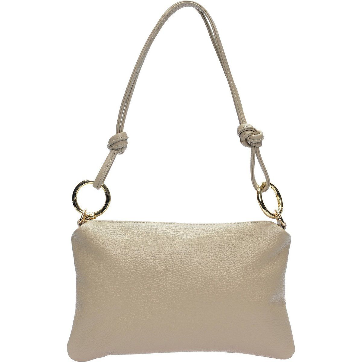 Minimalistische Schultertasche aus Leder