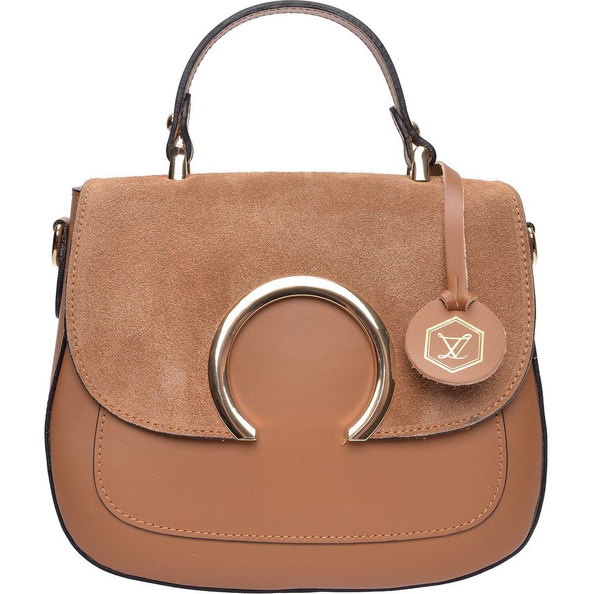 Elegante Handtasche aus Leder
