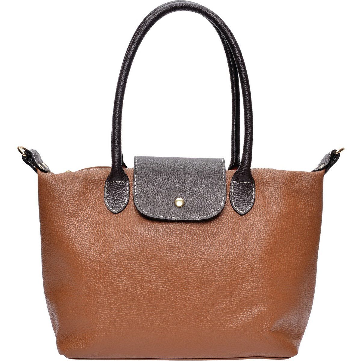 Ledertasche mit Überschlag