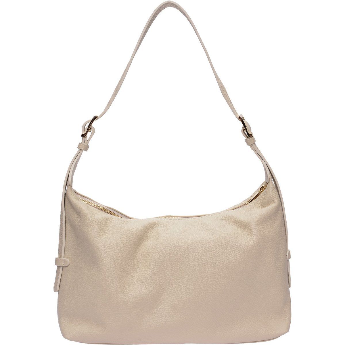 Minimalistische Leder Schulter Baguette Tasche