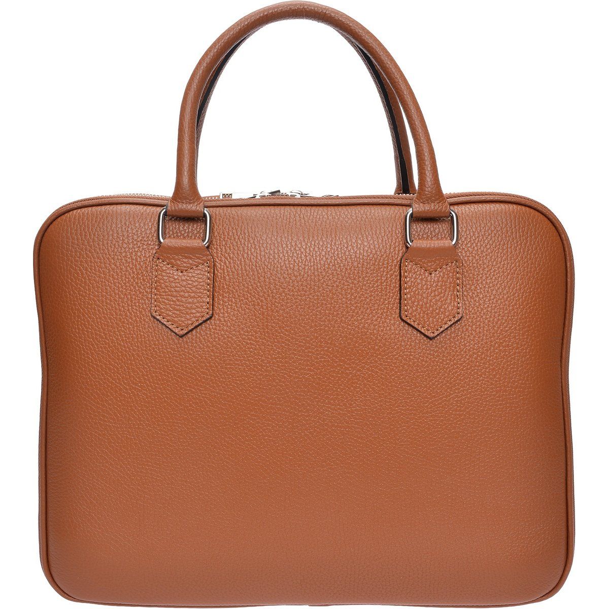 Leder Laptoptasche mit Griffen