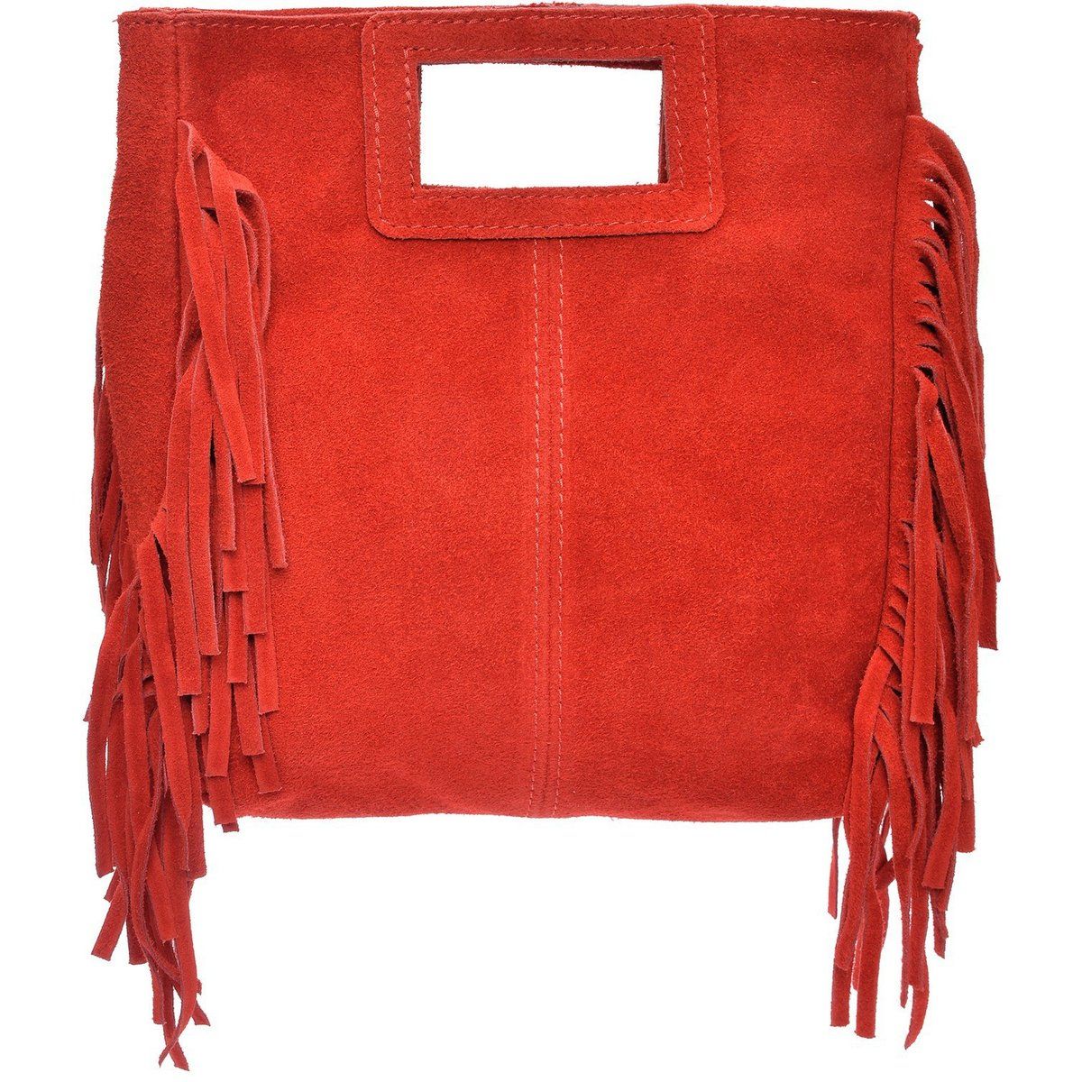 Wildleder Fransen Tragetasche