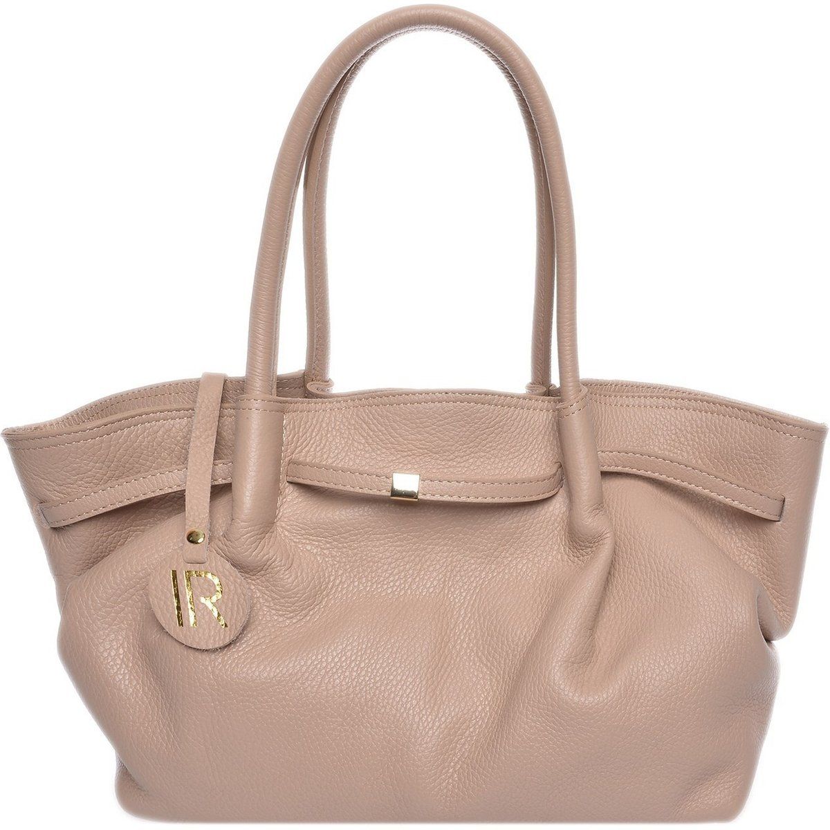 Leder Tote Bag mit Henkel