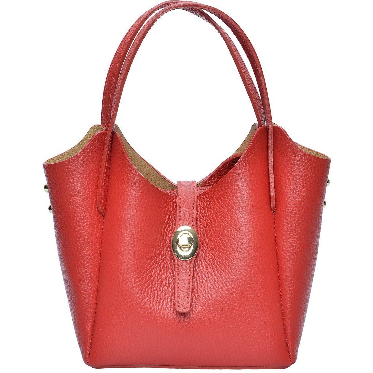 Handtasche aus strukturiertem Leder