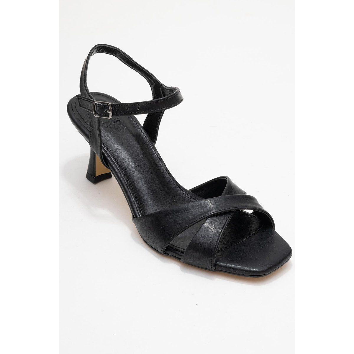 Melin Cross Riemen Stiletto Sandale