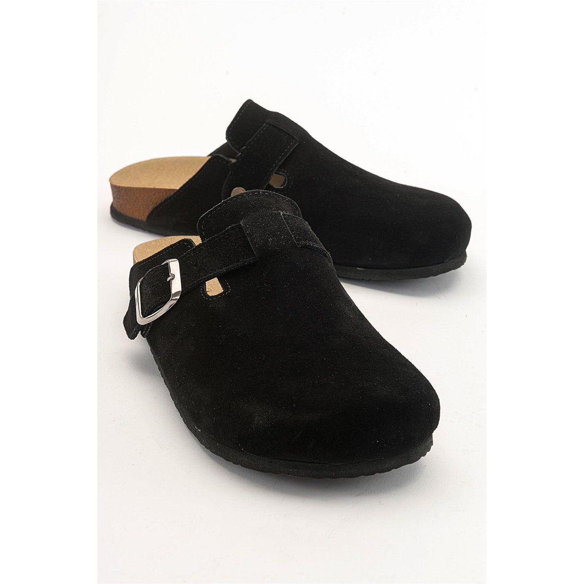 Gons Wildleder Clogs (Damen)