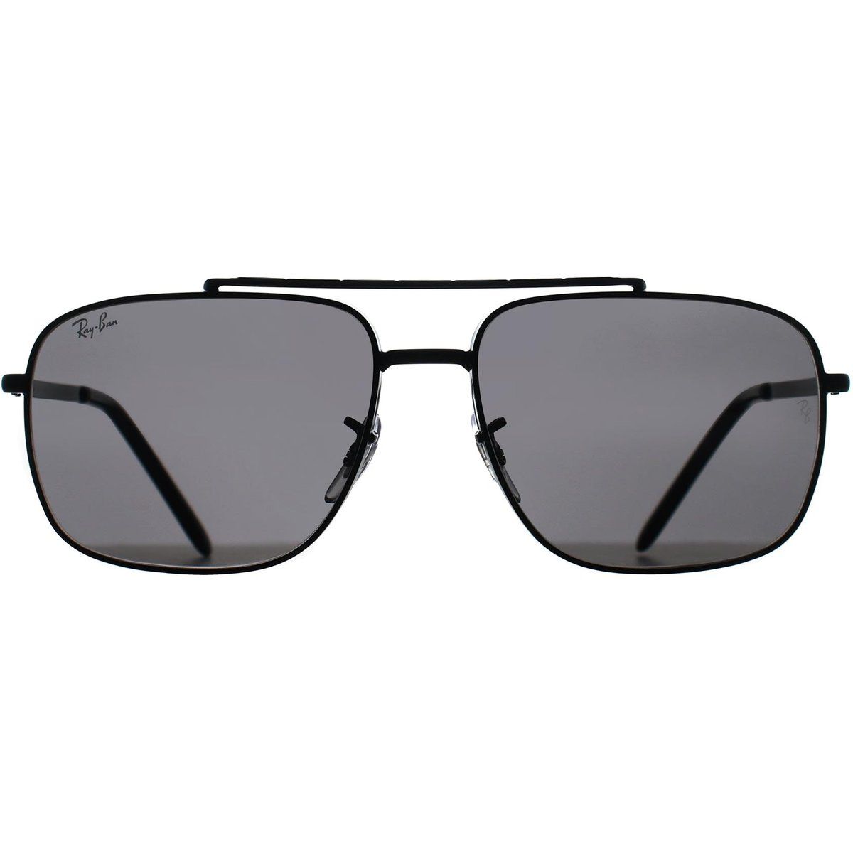 Moderne Navigator-Sonnenbrille mit Karree-Glas