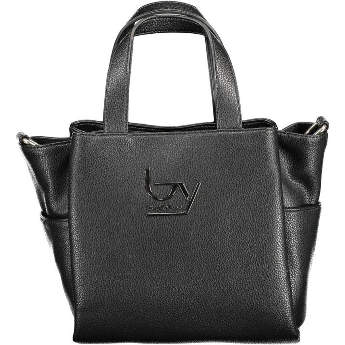 Strukturierte Kunstleder-Satchel-Tasche