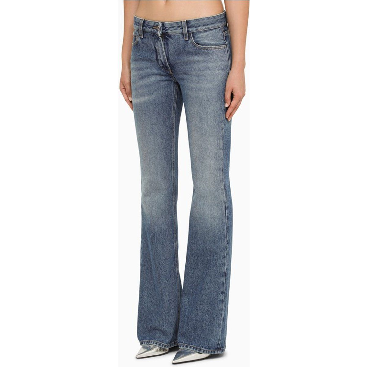 Retro Schlag Denim Jeans