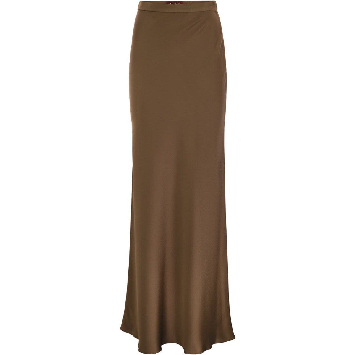 Eleganter fließender Maxi-Rock aus Satin