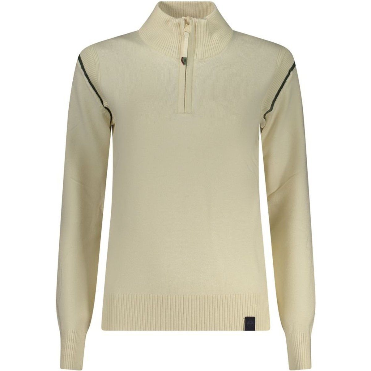 Lederbesetzte Bikerjacke