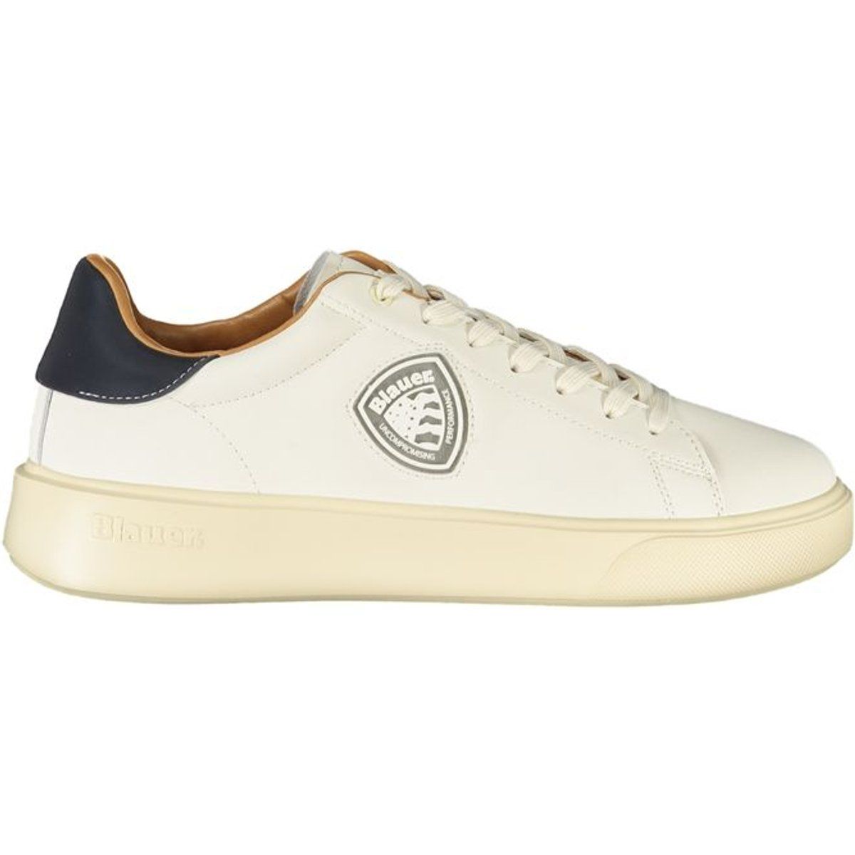 Niedriger Sneaker im Lederlook