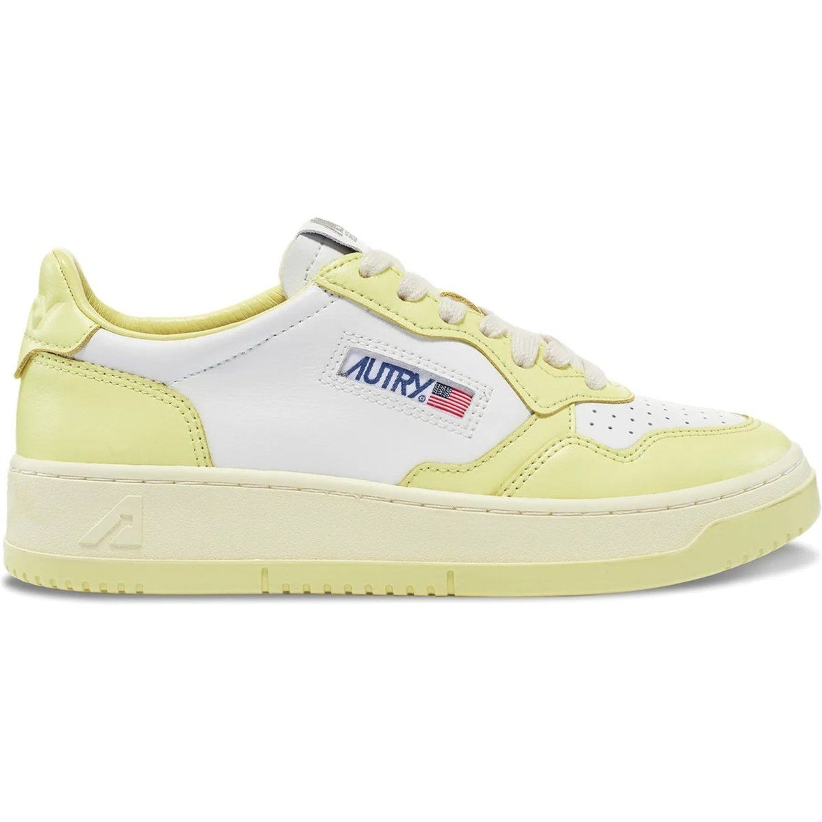 Low-Top Leder Medalist Sneakers