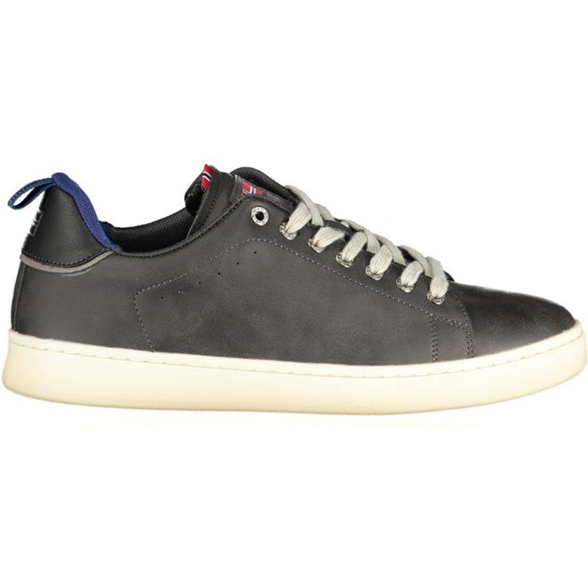 Schwarze Low-Top Mode Sneaker